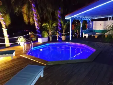 Villa ensoleillée avec piscine privée à Saint-François - Photo 1