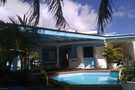Villa ensoleillée avec piscine privée à Saint-François - Photo 22