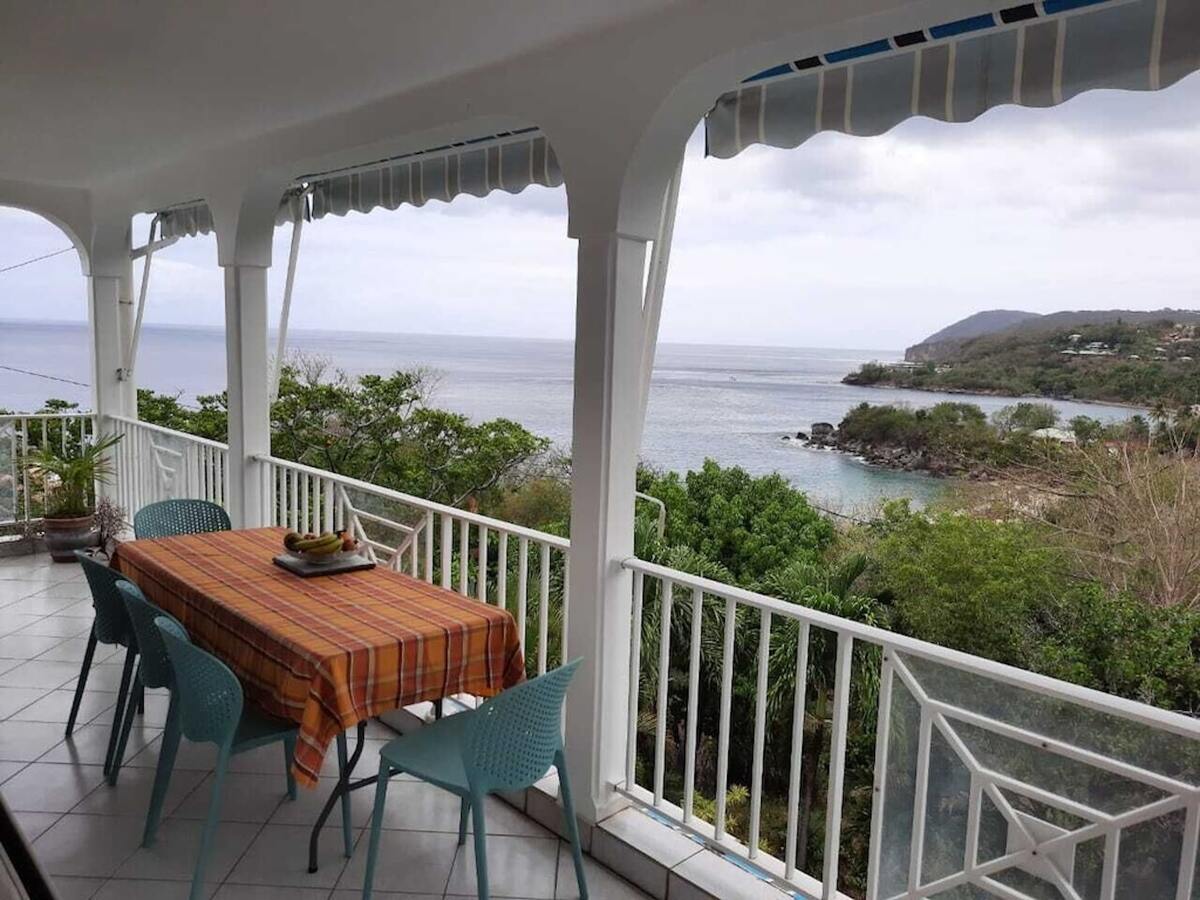 Maison avec vue mer et terrasse à Deshaies, Guadeloupe - Photo 3