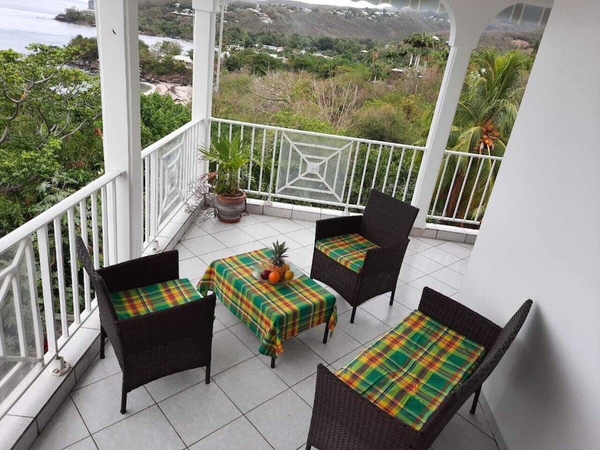 Maison avec vue mer et terrasse à Deshaies, Guadeloupe - Photo 5