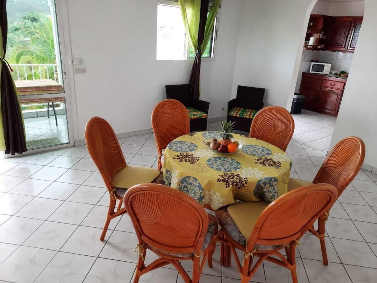 Maison avec vue mer et terrasse à Deshaies, Guadeloupe - Photo 6