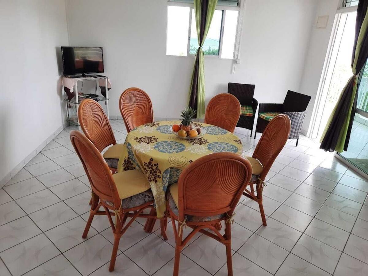 Maison avec vue mer et terrasse à Deshaies, Guadeloupe - Photo 7