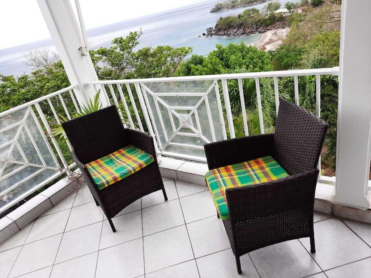 Maison avec vue mer et terrasse à Deshaies, Guadeloupe - Photo 15