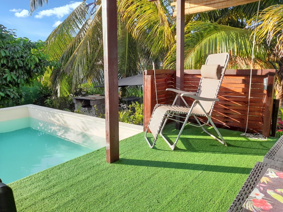 Maison 50 m² Sainte-Rose, piscine & jacuzzi toute l'année - Photo 1