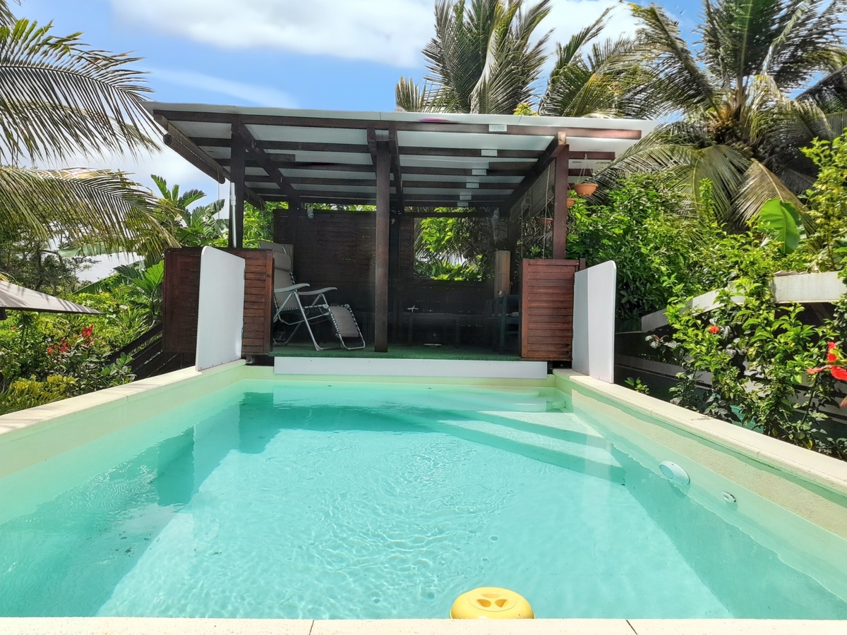 Maison 50 m² Sainte-Rose, piscine & jacuzzi toute l'année - Photo 2