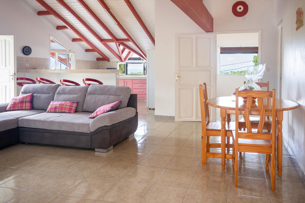 Maison vue sur mer à Vieux-Habitants, 5 pers. - Photo 2