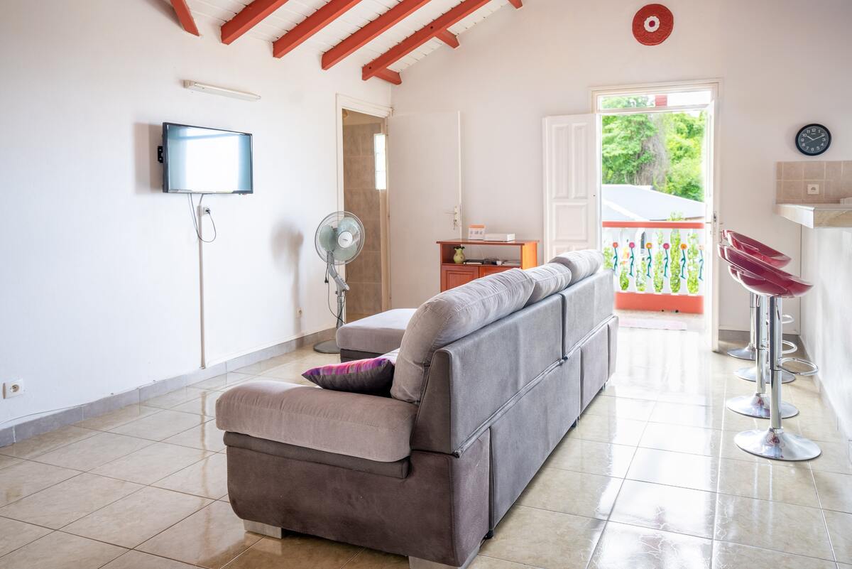 Maison vue sur mer à Vieux-Habitants, 5 pers. - Photo 4