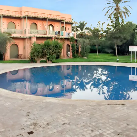 Location appartement à Marrakech, Appartement confortable à Marrakech avec piscine partagée, 124 m²