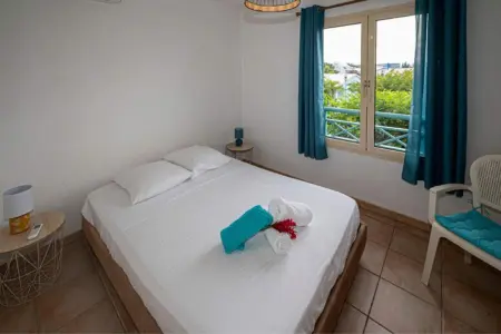 Studio vue mer avec terrasse à Le Gosier, 42 m² en Guadeloupe : photo 14