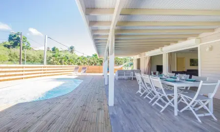 Location villa de vacances à Sainte Anne