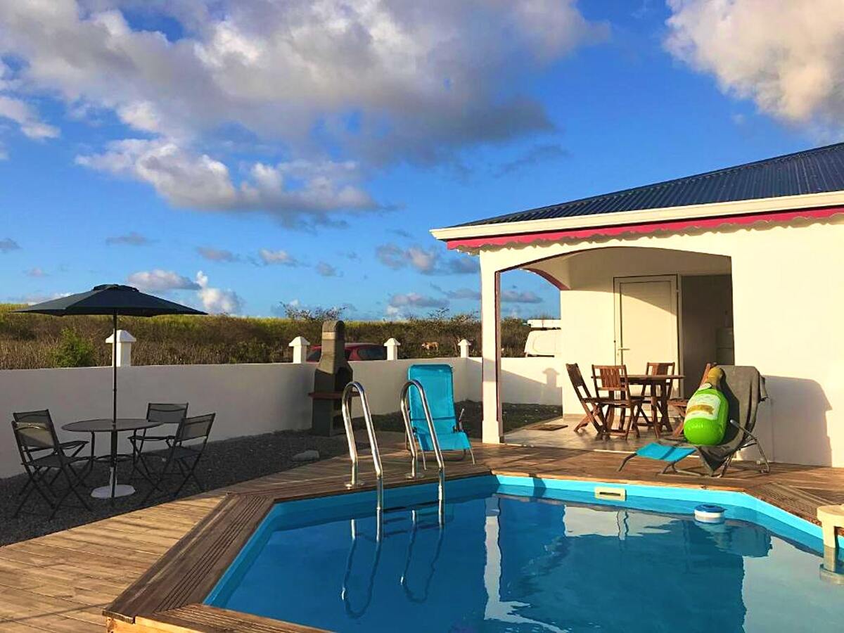 Villa avec piscine privée au Moule - 5 personnes - Photo 1