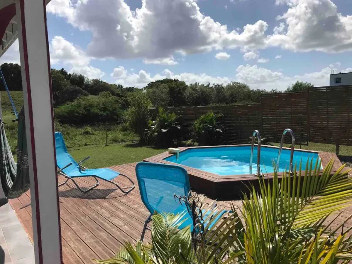 Villa avec piscine privée au Moule - 5 personnes - Photo 2