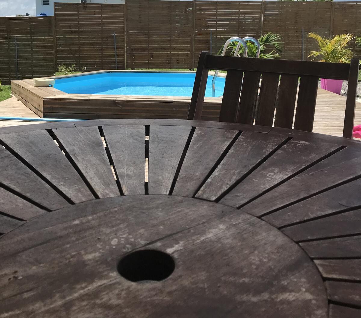 Villa avec piscine privée au Moule - 5 personnes - Photo 11