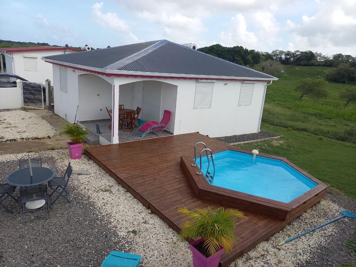 Villa avec piscine privée au Moule - 5 personnes - Photo 17
