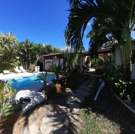 Bungalow charmant à Saint-François avec piscine partagée - Photo 12