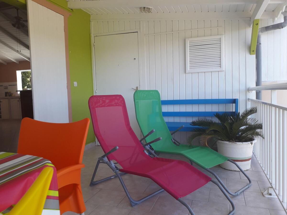 Appartement 7 pers. Saint-François, terrasse & parking - Photo 9