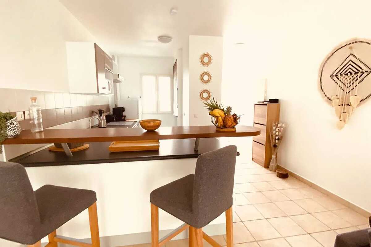 Appartement 74 m² Saint-François, piscine toute l'année - Photo 5