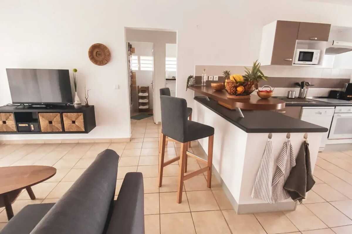 Appartement 74 m² Saint-François, piscine toute l'année - Photo 7