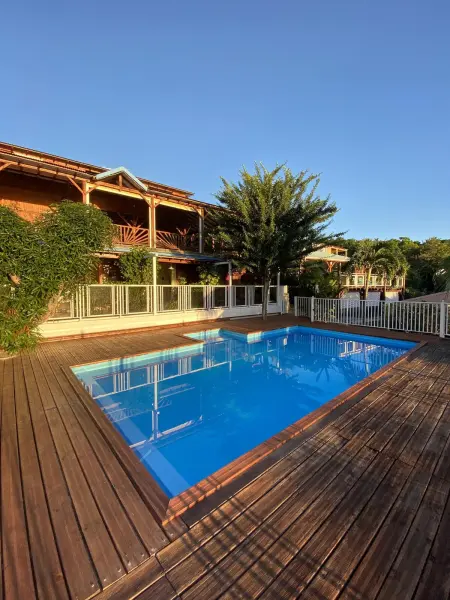 Appartement vue mer avec piscine partagée à Pointe-Noire, 51 m² : photo 3