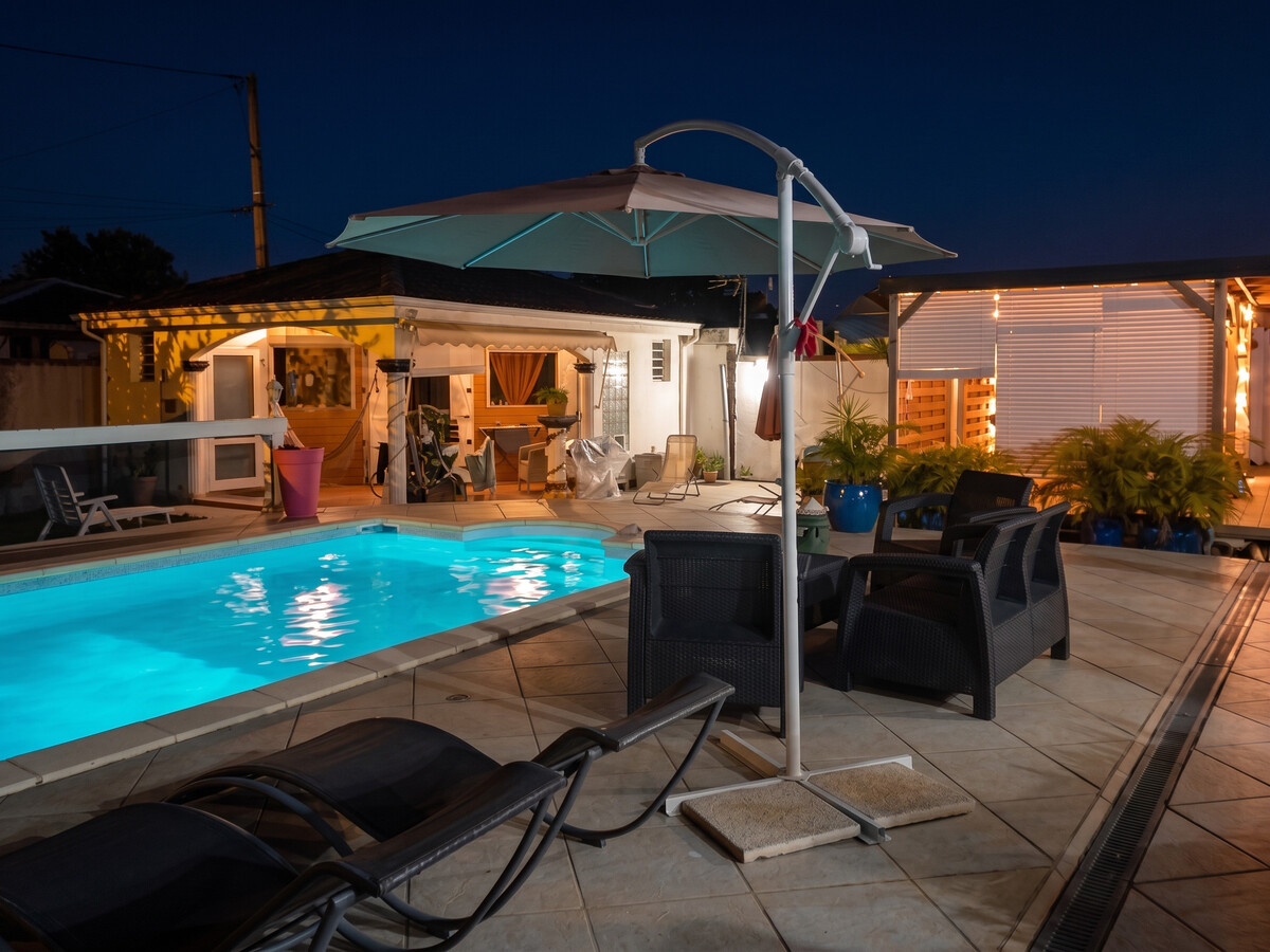 Studio cosy aux Abymes avec piscine partagée et jardin - Photo 1