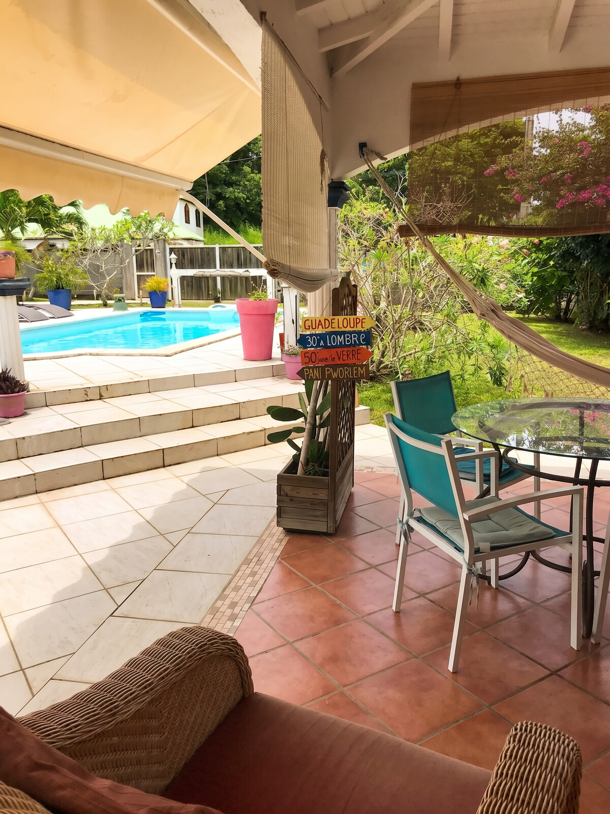 Studio cosy aux Abymes avec piscine partagée et jardin - Photo 3