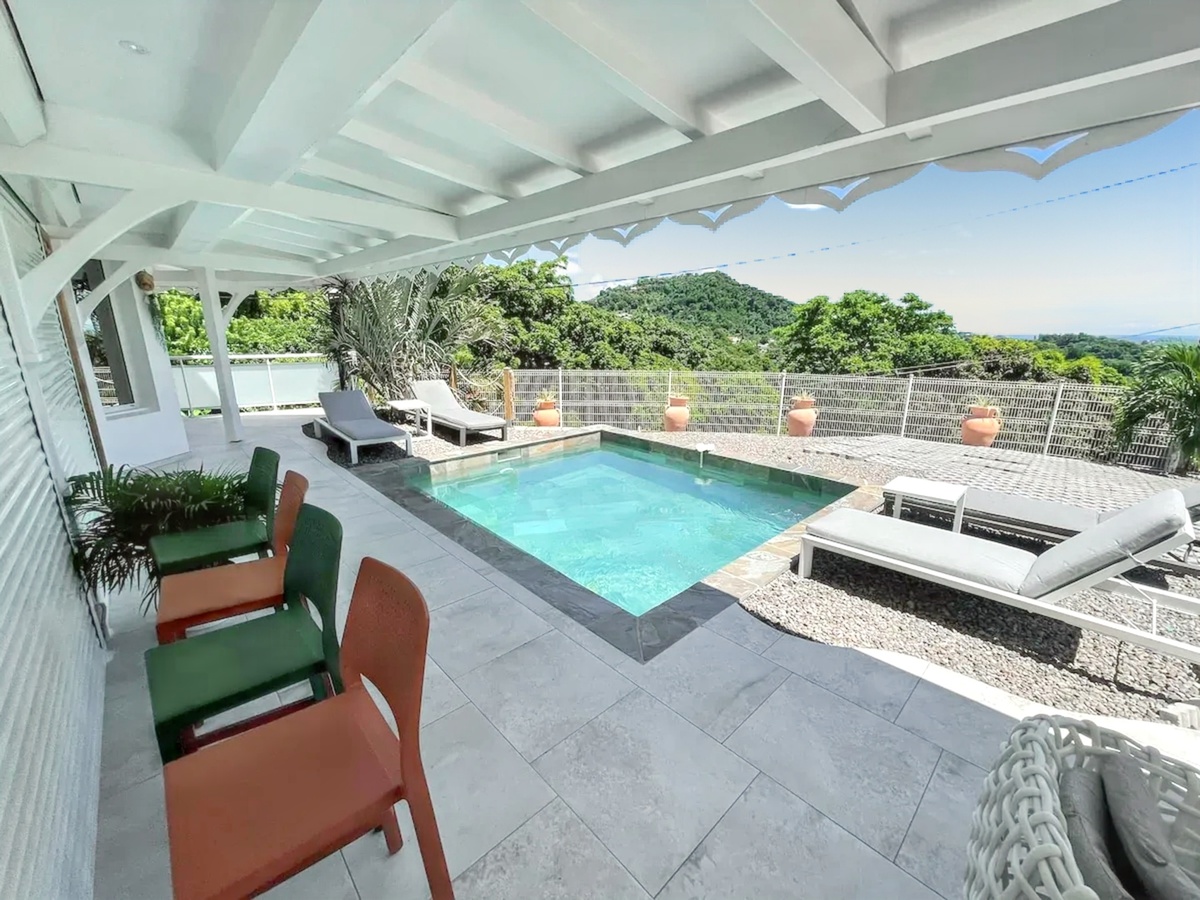 Villa Le François avec piscine privée, vue mer - Photo 1