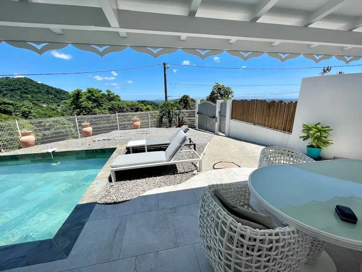 Villa Le François avec piscine privée, vue mer - Photo 2