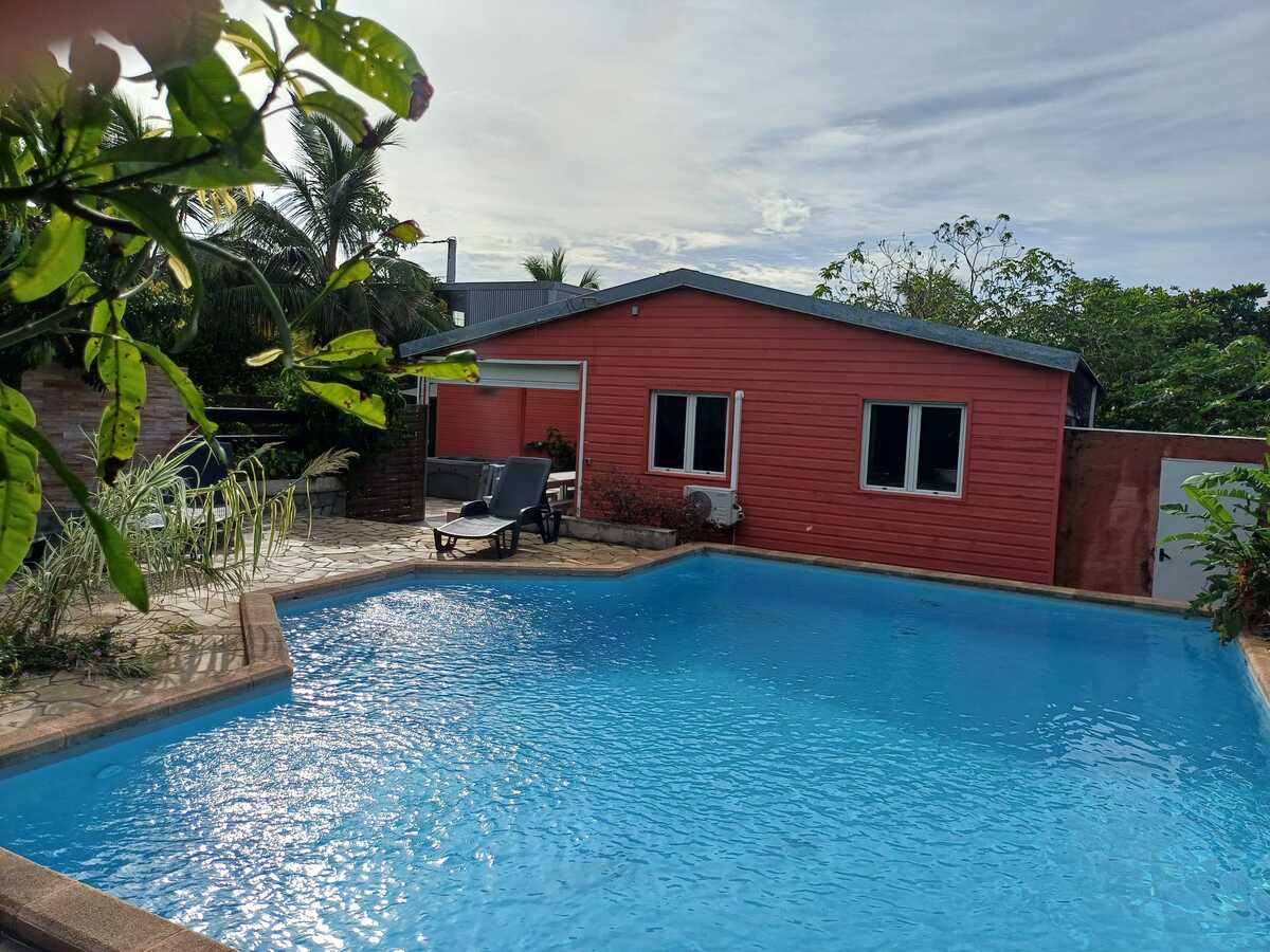 Maison 5 chambres piscine & jacuzzi à Saint-Pierre - Photo 16