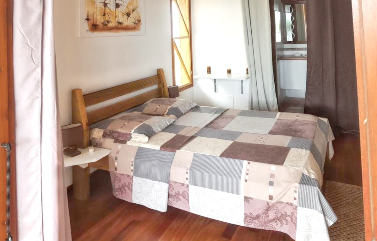 Bungalow 3 pers. à Saint-François, jardin clos et terrasse - Photo 2