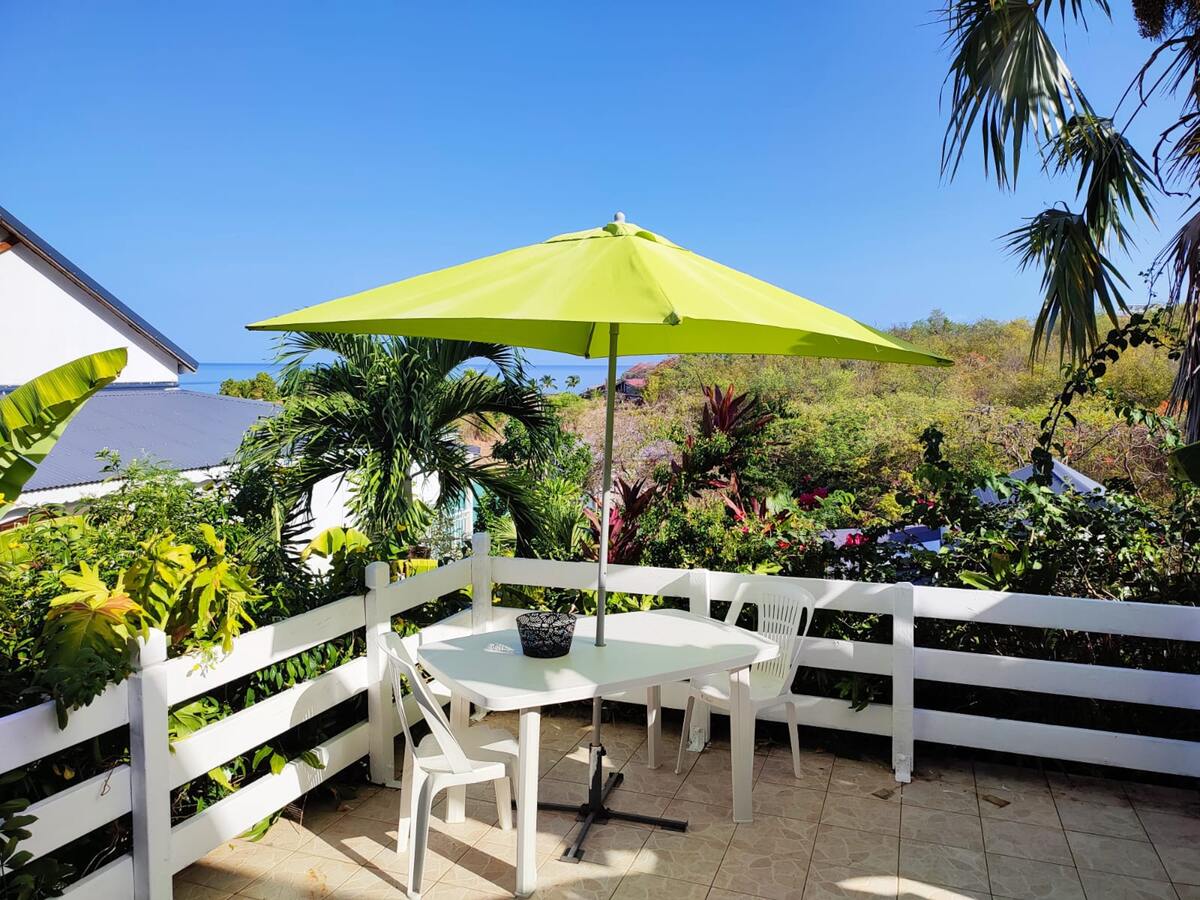 Studio 30 m² avec jardin et vue mer à Marigot - Photo 1