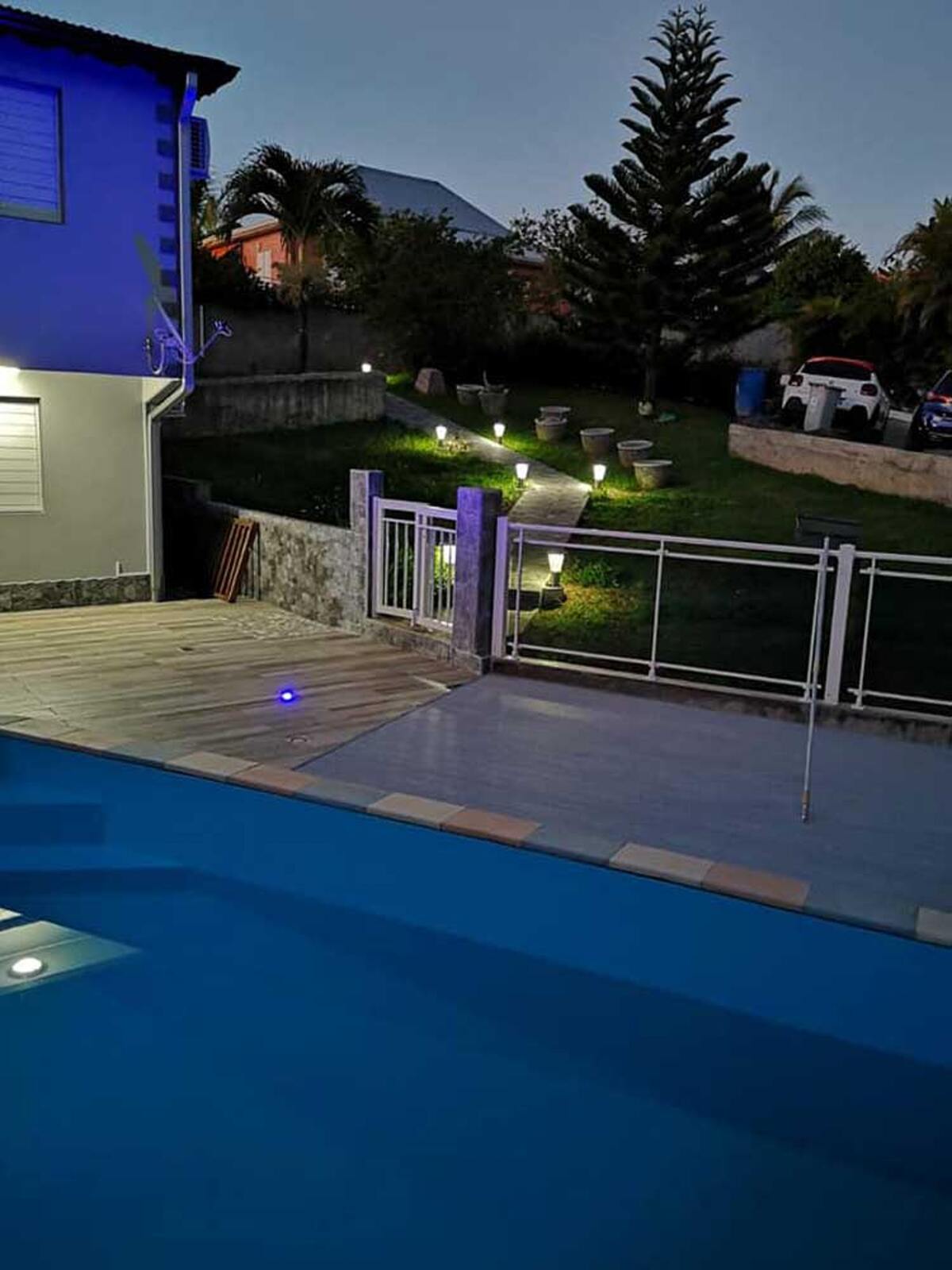 Appartement 2 chambres à Lamentin, piscine et jacuzzi - Photo 7