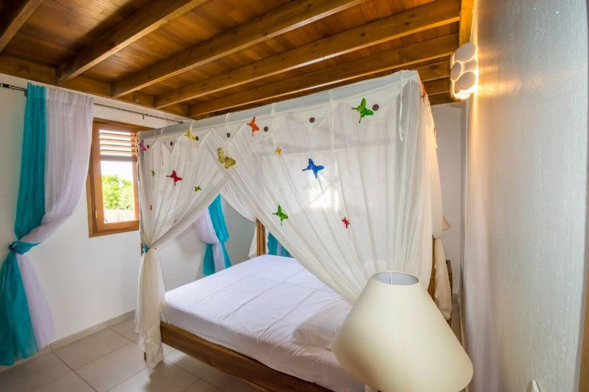 Maison 8 personnes avec piscine et jacuzzi à Anse-Bertrand - Photo 12