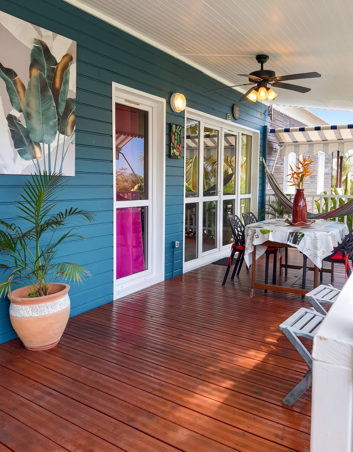 Bungalow 80 m² avec terrasse vue mer à Bouillante - Photo 12