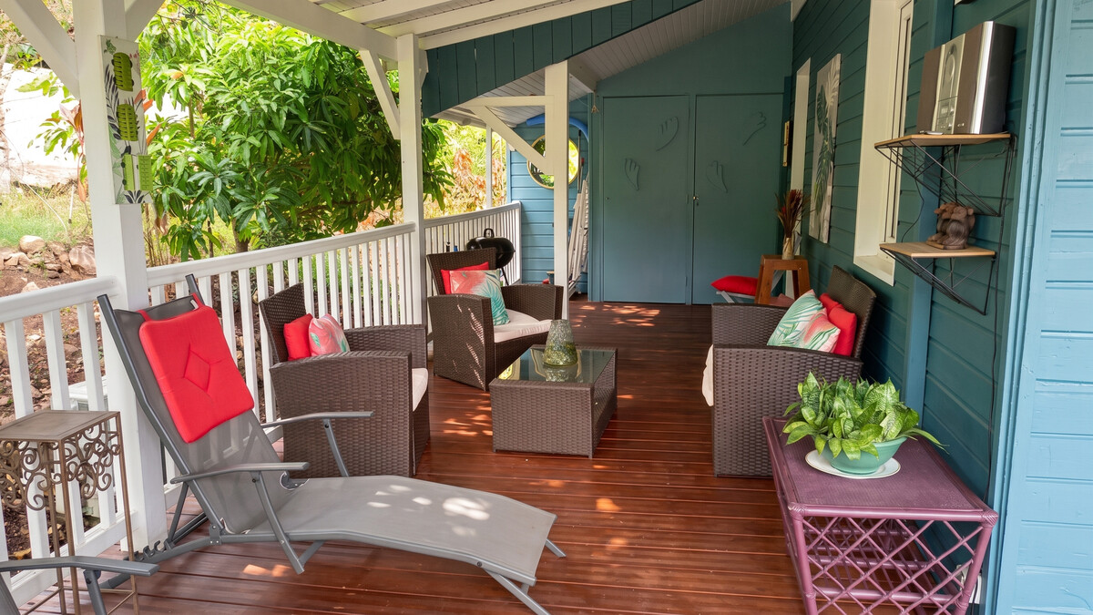 Bungalow 80 m² avec terrasse vue mer à Bouillante - Photo 13