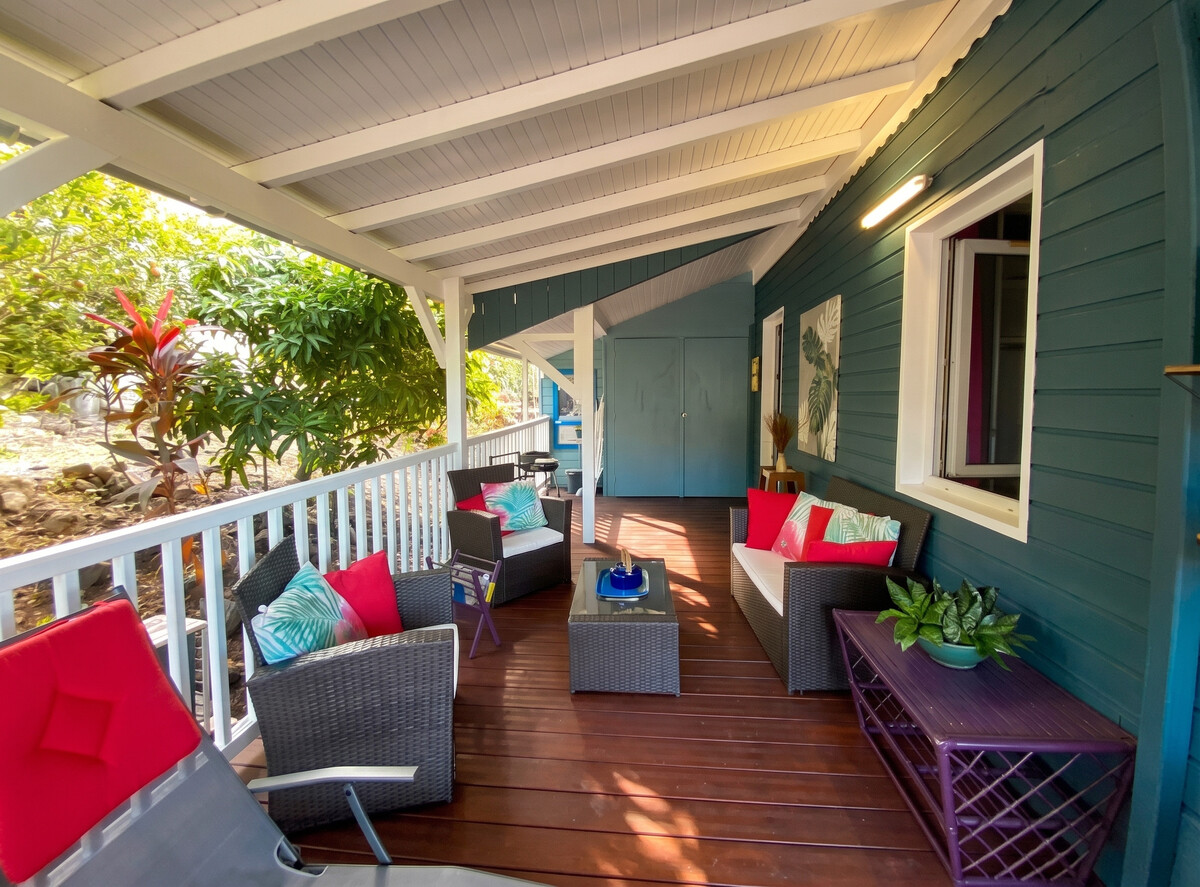 Bungalow 80 m² avec terrasse vue mer à Bouillante - Photo 14