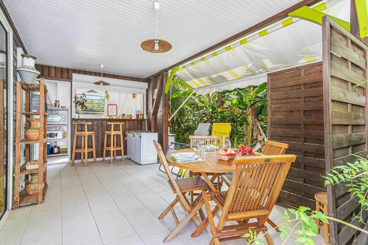 Bungalow 40 m² avec barbecue à Rivière-Salée - Photo 1