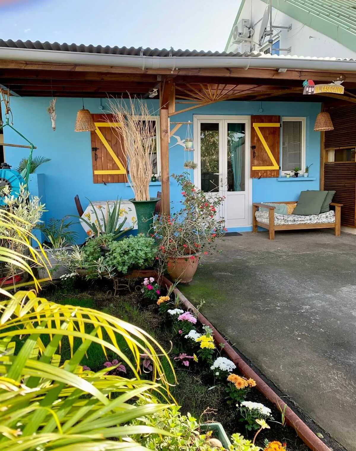 Maison 1 chambre à Bras-Panon, piscine et vue montagnes - Photo 1