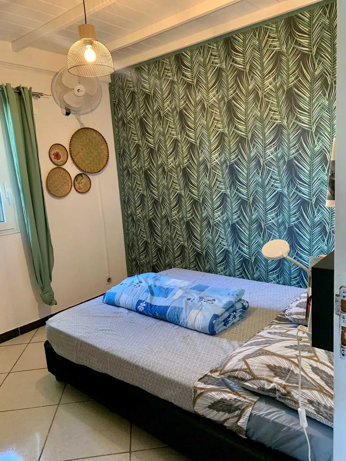 Maison 1 chambre à Bras-Panon, piscine et vue montagnes - Photo 13