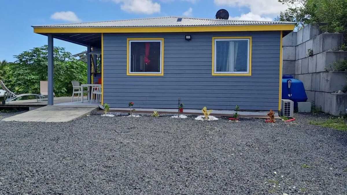 Bungalow 6 pers. Anse-Bertrand, vue mer et terrasse - Photo 17