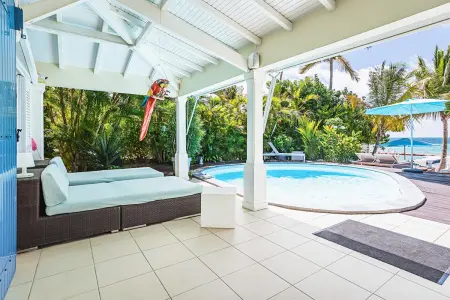 Villa de luxe à Saint-François avec piscine privée et vue mer. - Photo 19