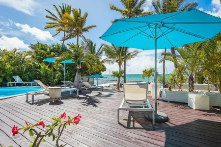 Villa de luxe à Saint-François avec piscine privée et vue mer. - Photo 23