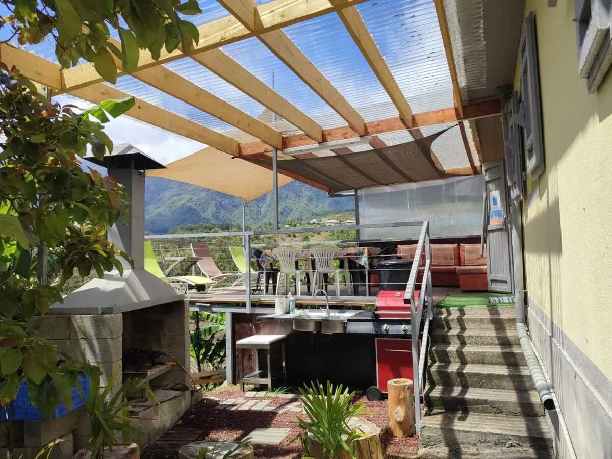 Maison 10 pers. à Cilaos avec jardin, terrasse et pétanque - Photo 3