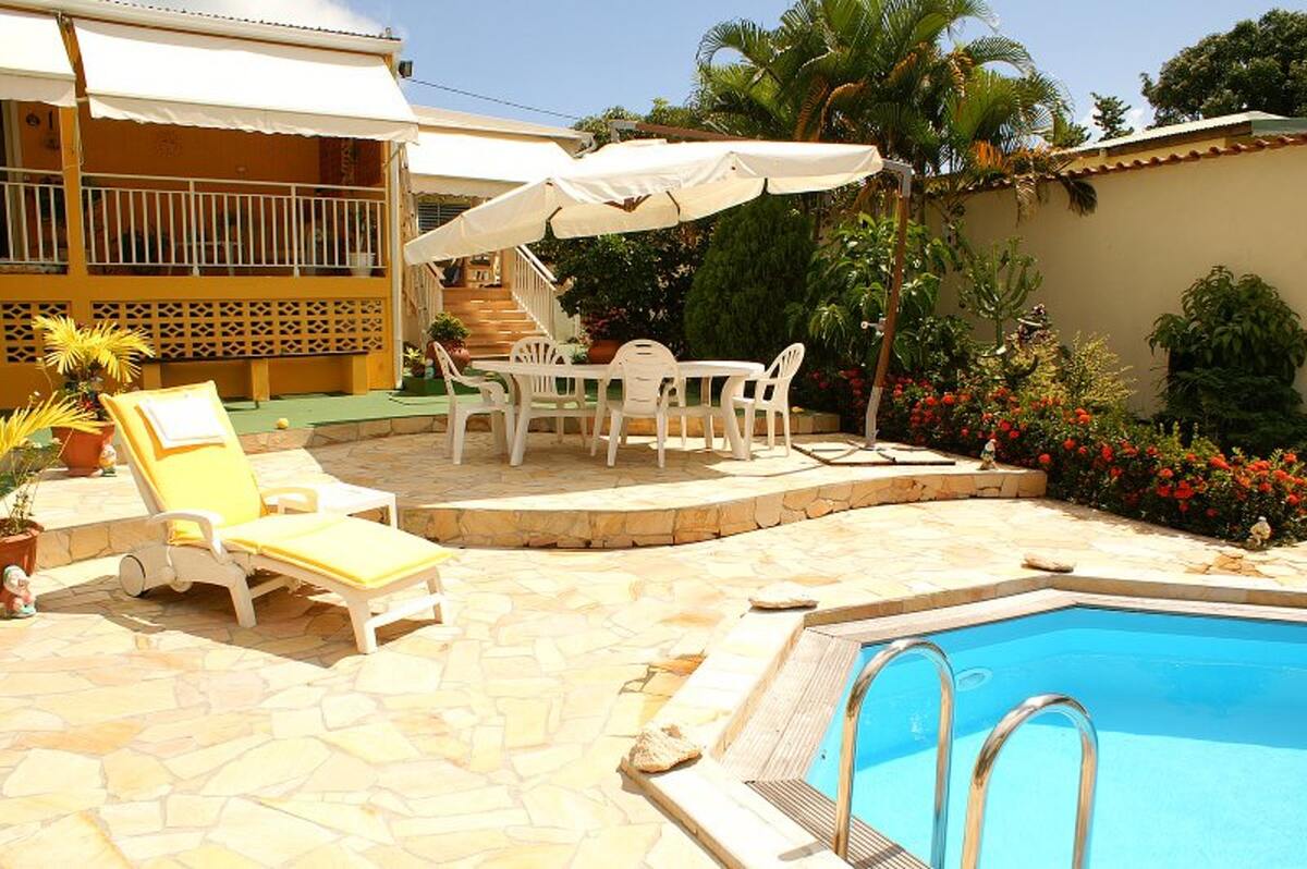 Villa 3 chambres à Sainte-Anne, piscine privée toute l'année - Photo 8