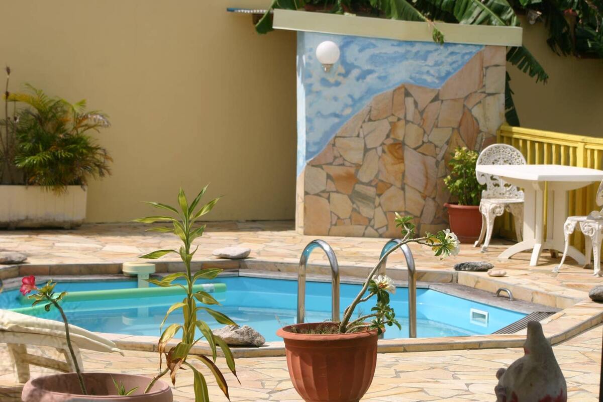 Villa 3 chambres à Sainte-Anne, piscine privée toute l'année - Photo 9
