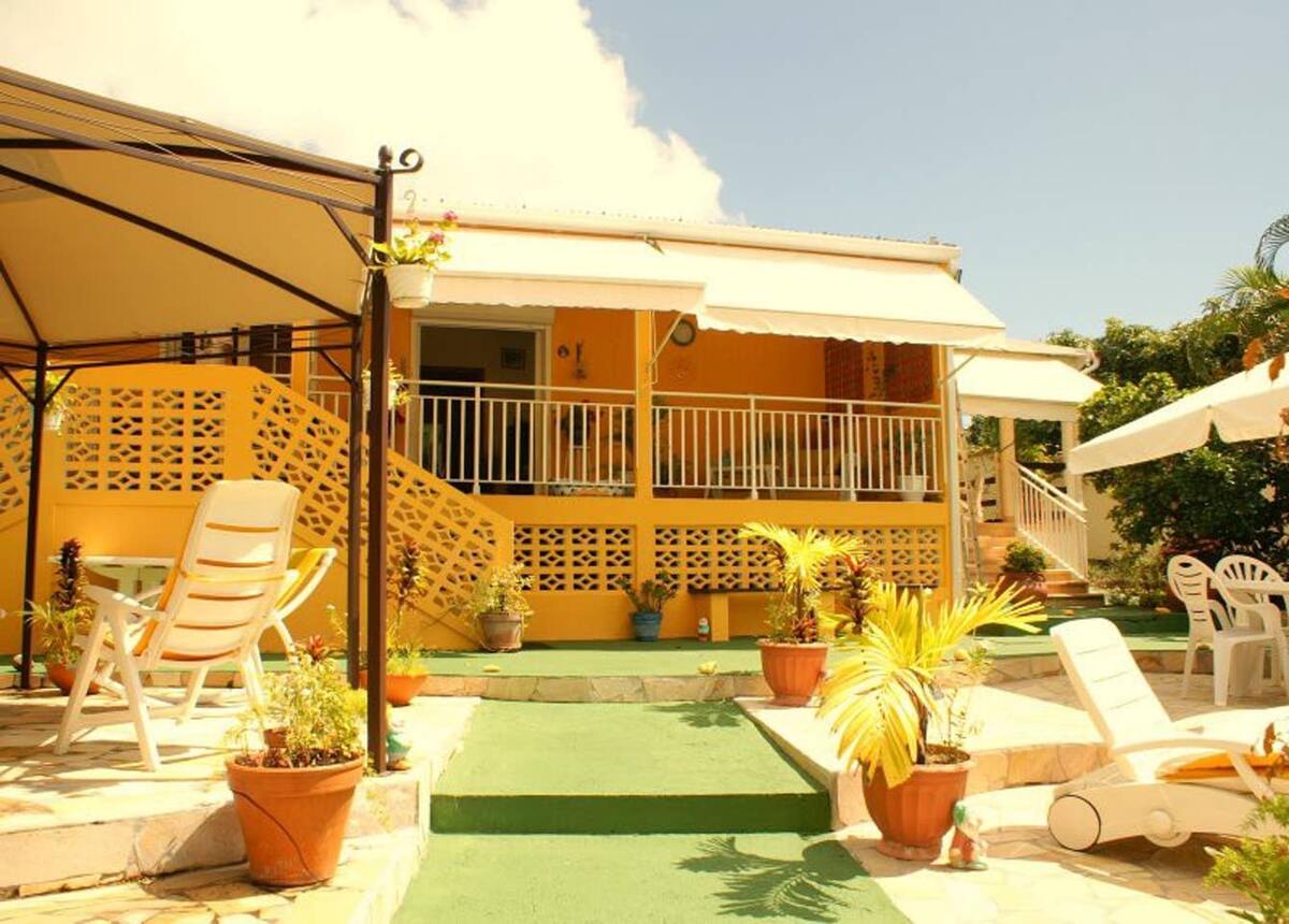 Villa 3 chambres à Sainte-Anne, piscine privée toute l'année - Photo 12