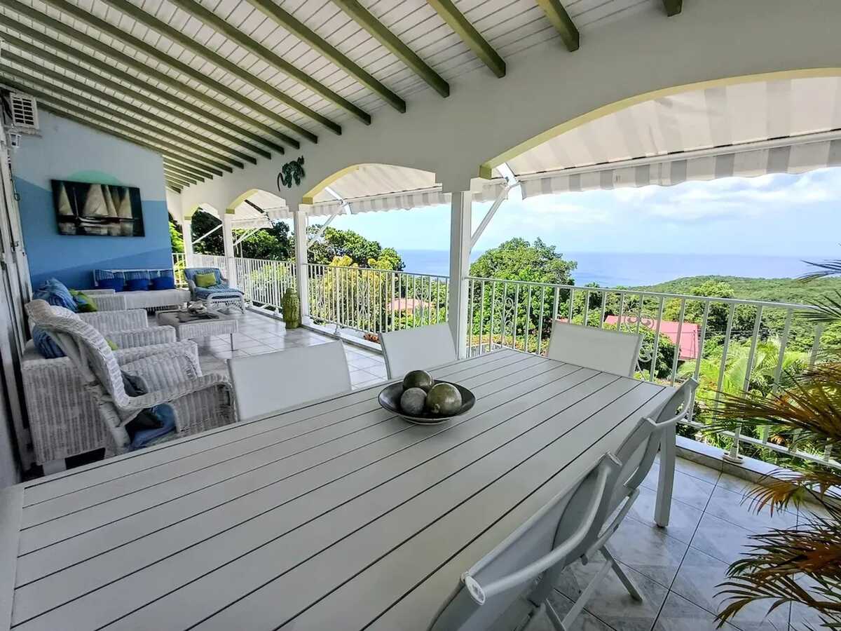 Appartement 6 pers. à Deshaies avec piscine et vue mer - Photo 21