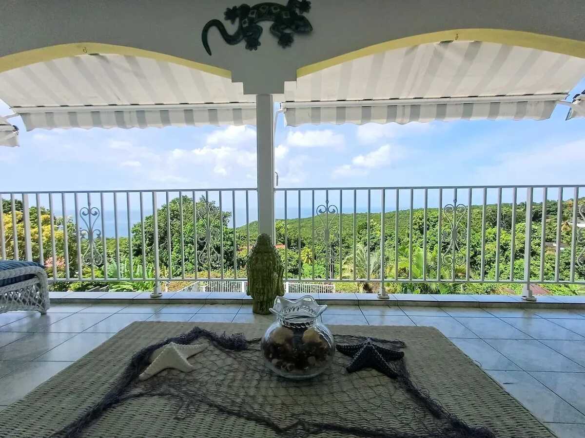 Appartement 6 pers. à Deshaies avec piscine et vue mer - Photo 24