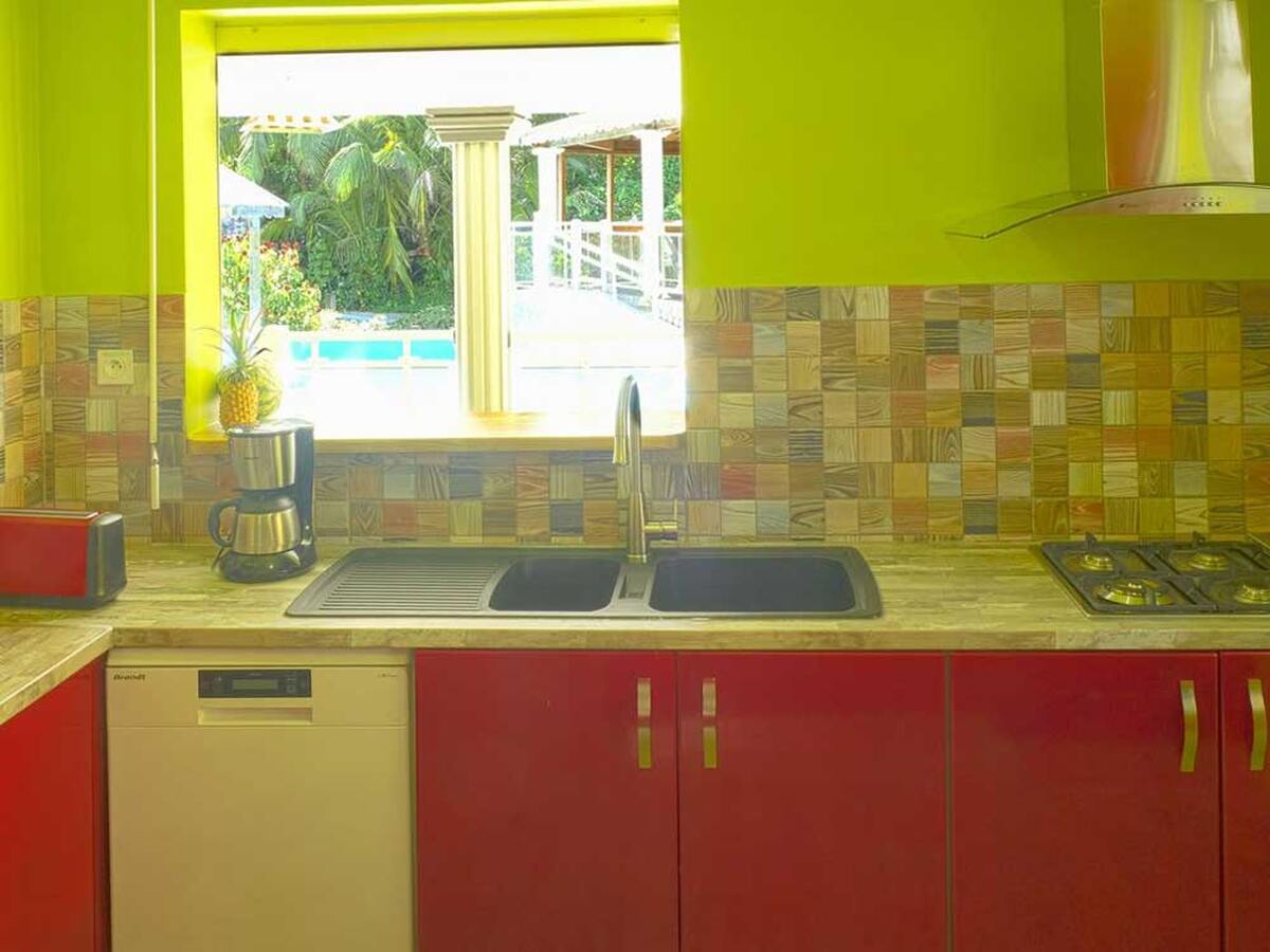 Appartement 97 m² piscine et jacuzzi à Lamentin - Photo 4