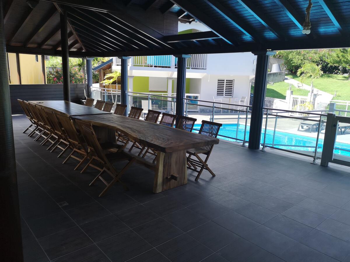 Appartement 97 m² piscine et jacuzzi à Lamentin - Photo 6