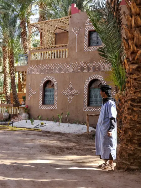 Maison de charme à Zagora avec piscine partagée pour 10 personnes : photo 7